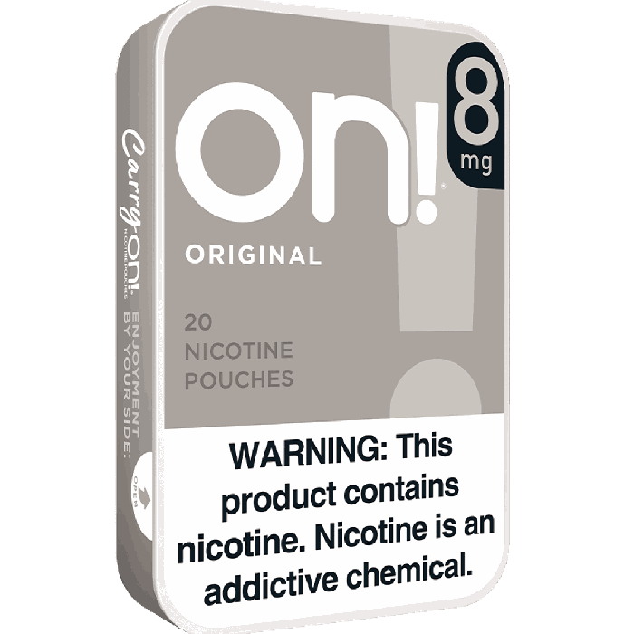 On! 8MG Original Nicotine Pouches
