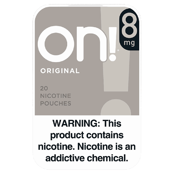 On! 8MG Original Nicotine Pouches On! 8MG Original Nicotine Pouches