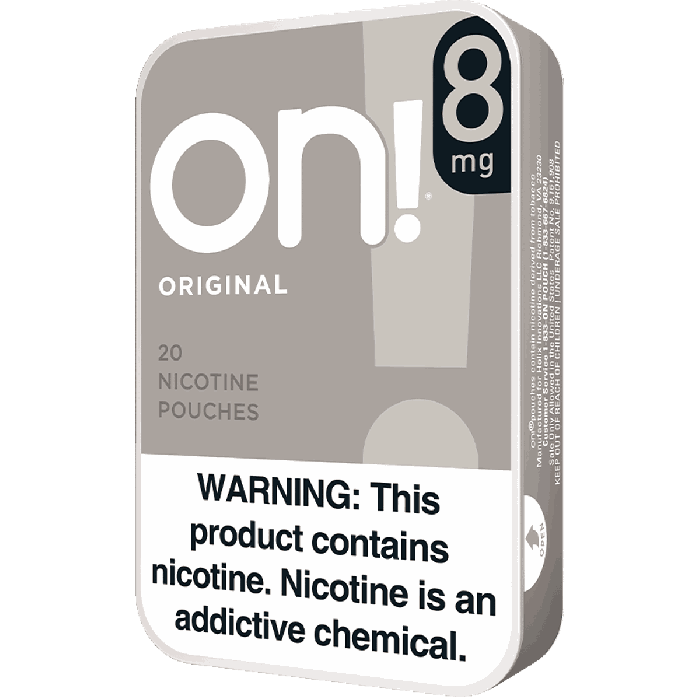 On! 8MG Original Nicotine Pouches