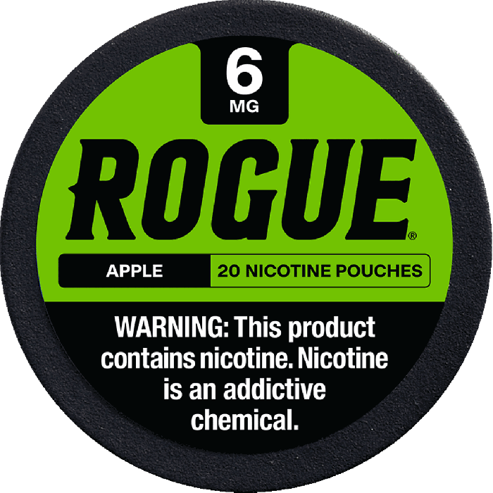 Rogue Apple 6mg Nicotine Pouches