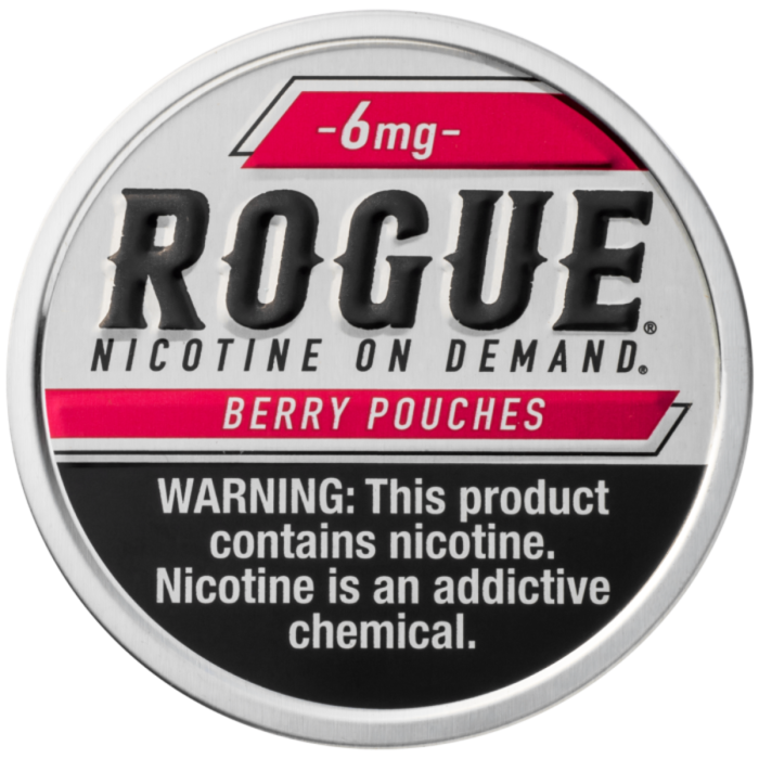Rogue Berry 6MG Nicotine Pouches Rogue Berry 6MG Nicotine Pouches