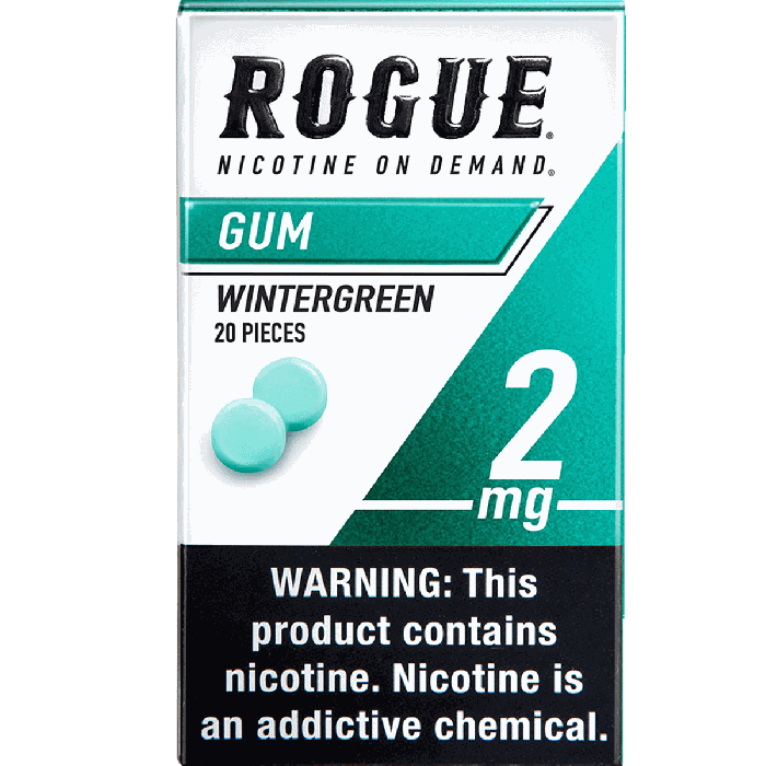 Buy Rogue Wintergreen 2MG, Nicotine gum Online - From $5.39 Buy Rogue Wintergreen 2MG, Nicotine gum Online - From $5.39