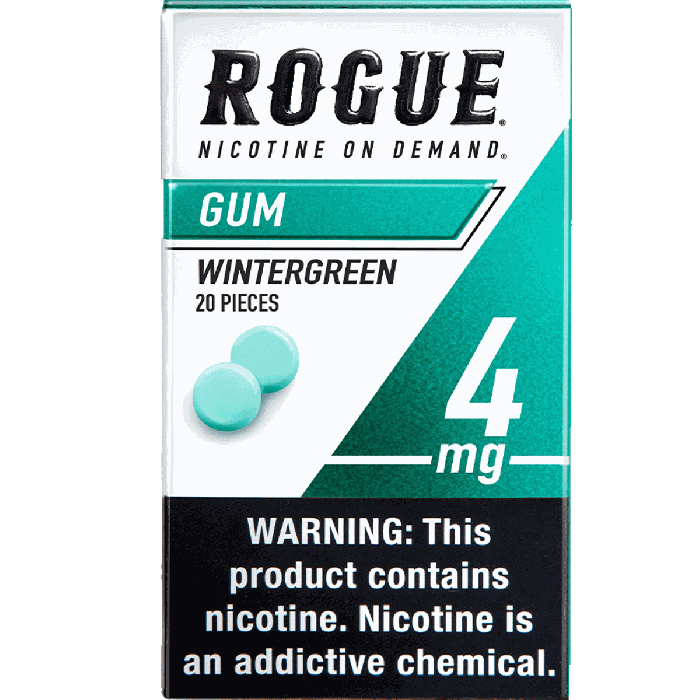 Buy Rogue Wintergreen 4MG Gum Online - From $5.39 Buy Rogue Wintergreen 4MG Gum Online - From $5.39