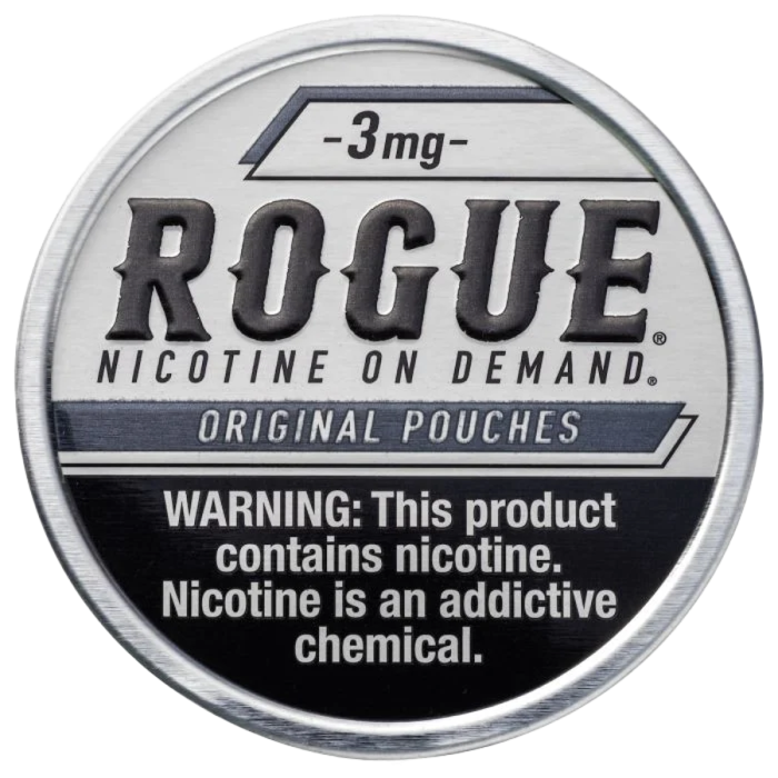 Rogue Original 3MG Nicotine Pouches Rogue Original 3MG Nicotine Pouches