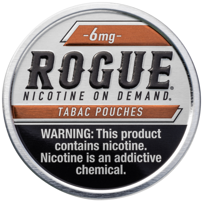 Rogue Tabac 6MG Nicotine Pouches Rogue Tabac 6MG Nicotine Pouches