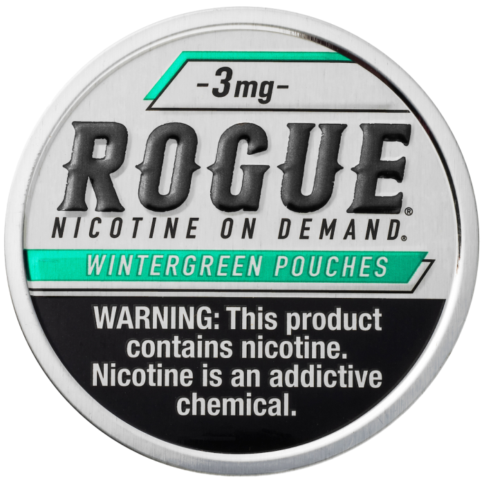Rogue Wintergreen 3MG Nicotine Pouches