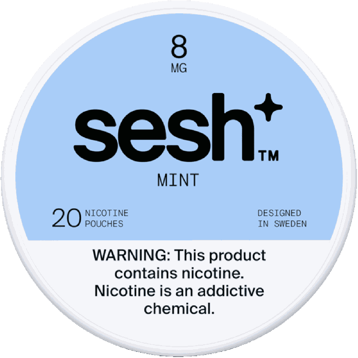 Sesh+ Mint 8mg Nicotine Pouches Sesh+ Mint 8mg Nicotine Pouches
