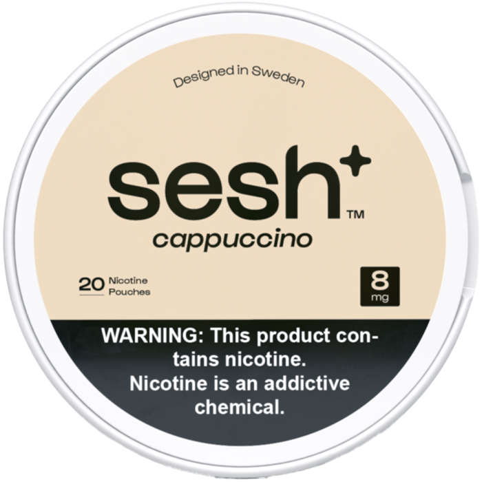Sesh+ Cappuccino 8mg Nicotine Pouches Sesh+ Cappuccino 8mg Nicotine Pouches