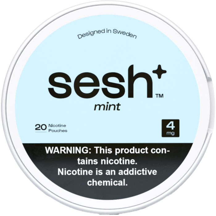 Sesh+ Mint 4mg Nicotine Pouches Sesh+ Mint 4mg Nicotine Pouches