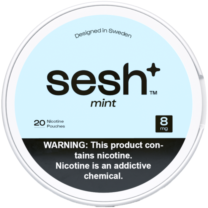 Sesh+ Mint 8mg Nicotine Pouches Sesh+ Mint 8mg Nicotine Pouches