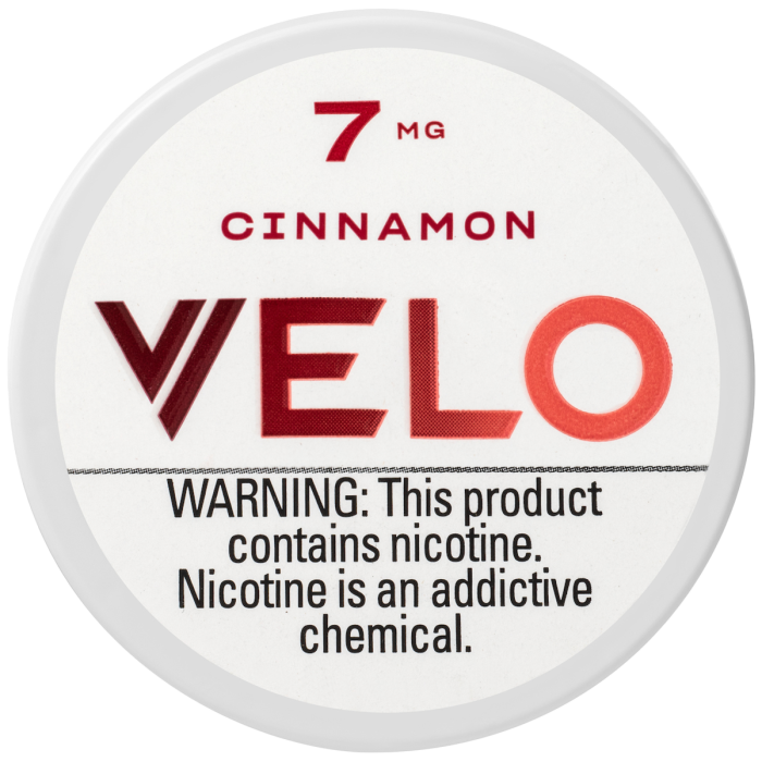 Velo Max Pouch Cinnamon 7MG Nicotine Pouches Velo Max Pouch Cinnamon 7MG Nicotine Pouches