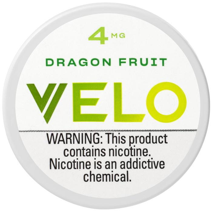 Velo Pouch Dragon Fruit 4MG Nicotine Pouches Velo Pouch Dragon Fruit 4MG Nicotine Pouches