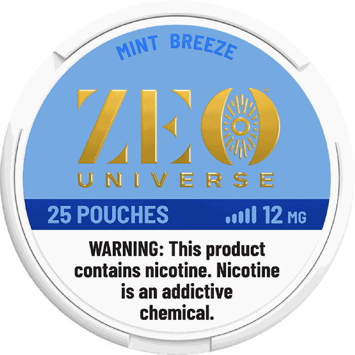ZEO Universe Mint Breeze 12mg Nicotine Pouches