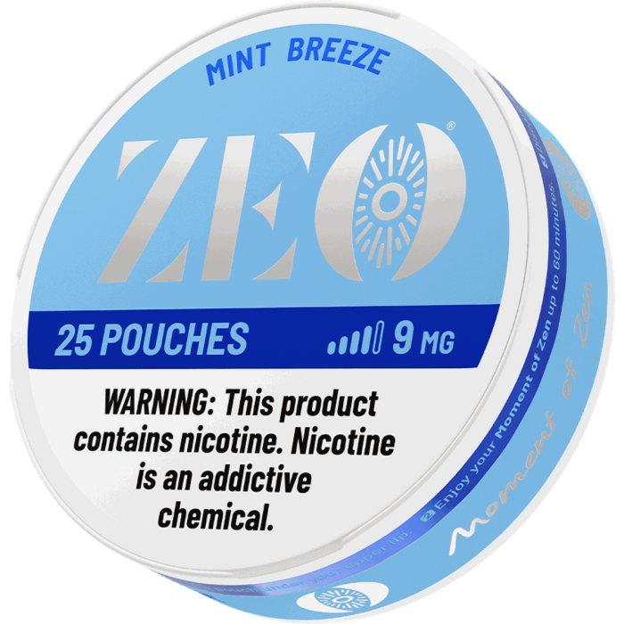 Buy ZEO Universe Mint Breeze 9mg Online - From $5.19