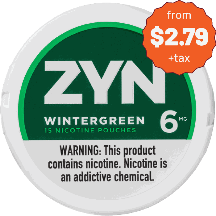 ZYN Wintergreen 6MG Nicotine Pouches
