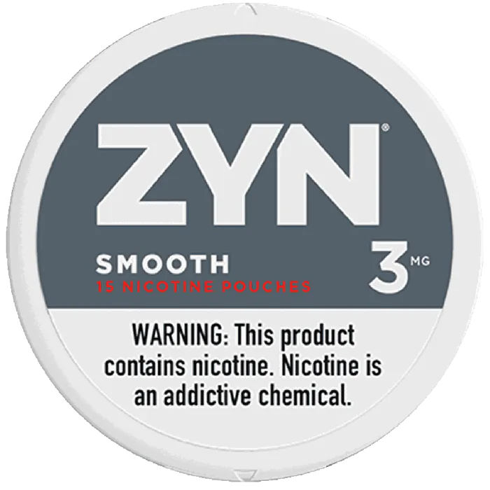 ZYN SMOOTH POUCH 3MG 5CT