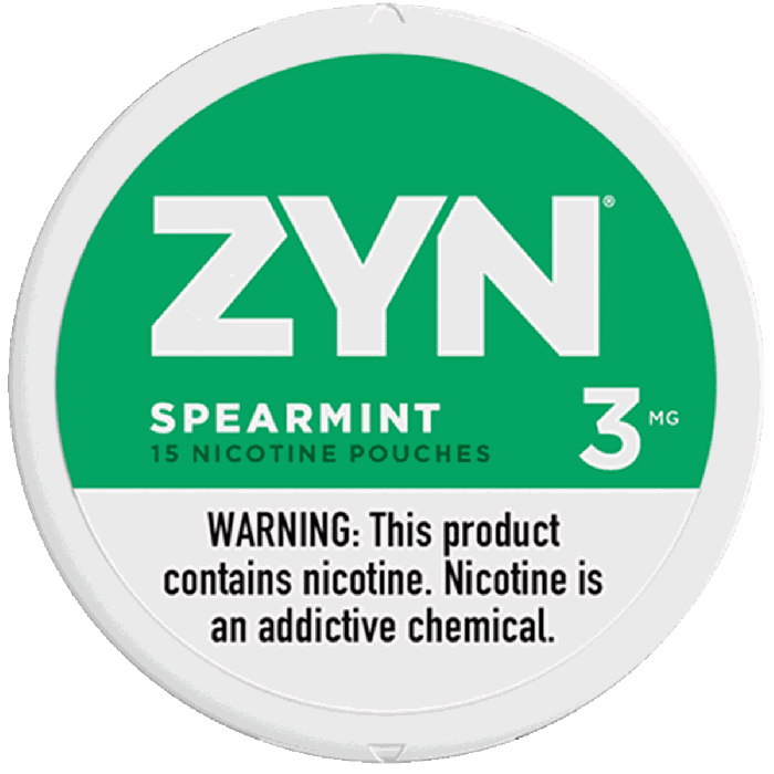 ZYN Spearmint 3MG Nicotine Pouches ZYN Spearmint 3MG Nicotine Pouches