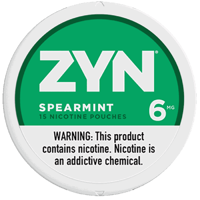 ZYN Spearmint 6MG Nicotine Pouches