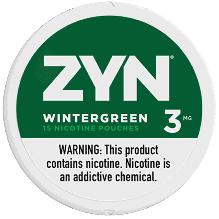 ZYN Wintergreen 3MG Nicotine Pouches ZYN Wintergreen 3MG Nicotine Pouches