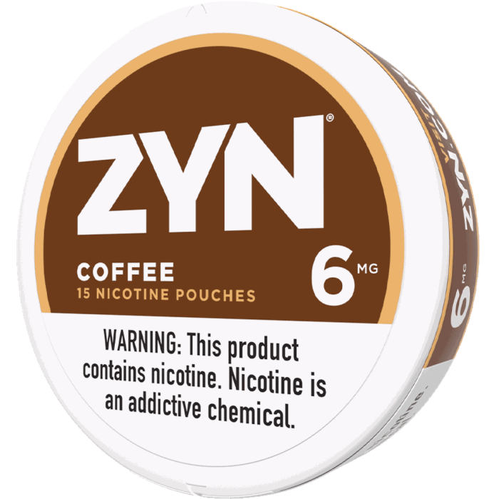 ZYN Nicotine Pouches, Coffee, 06 mg - 15 Each - East Side Grocery