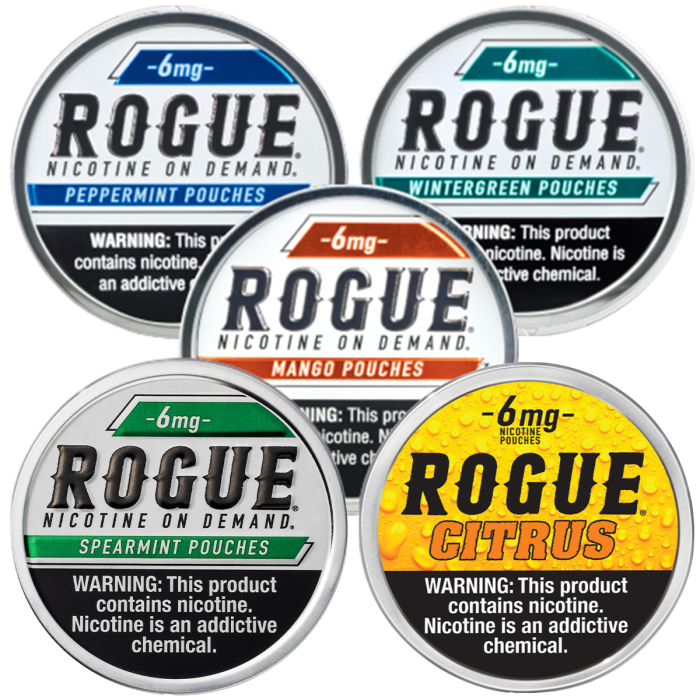 Rogue 6MG New Mixpack Nicotine Pouches