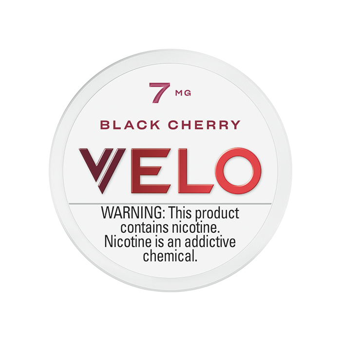 Velo Max Nicotine Pouches Black Cherry 7MG