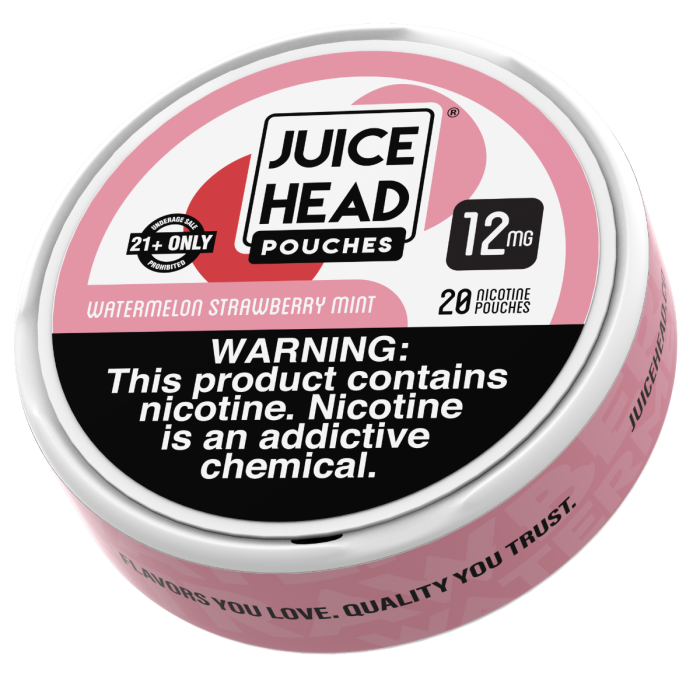 Juice Head Pouches Watermelon Strawberry Mint 12MG Juice Head Pouches Watermelon Strawberry Mint 12MG