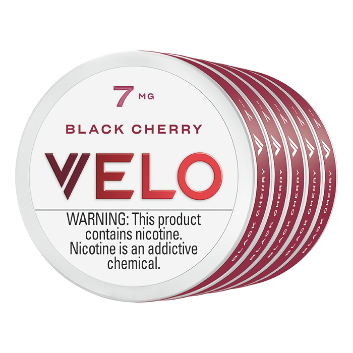Velo Max Nicotine Pouches Black Cherry 7MG