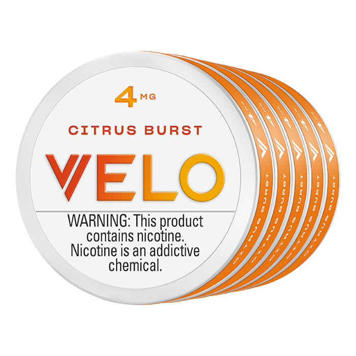 Velo Citrus Burst 4MG Nicotine Pouches