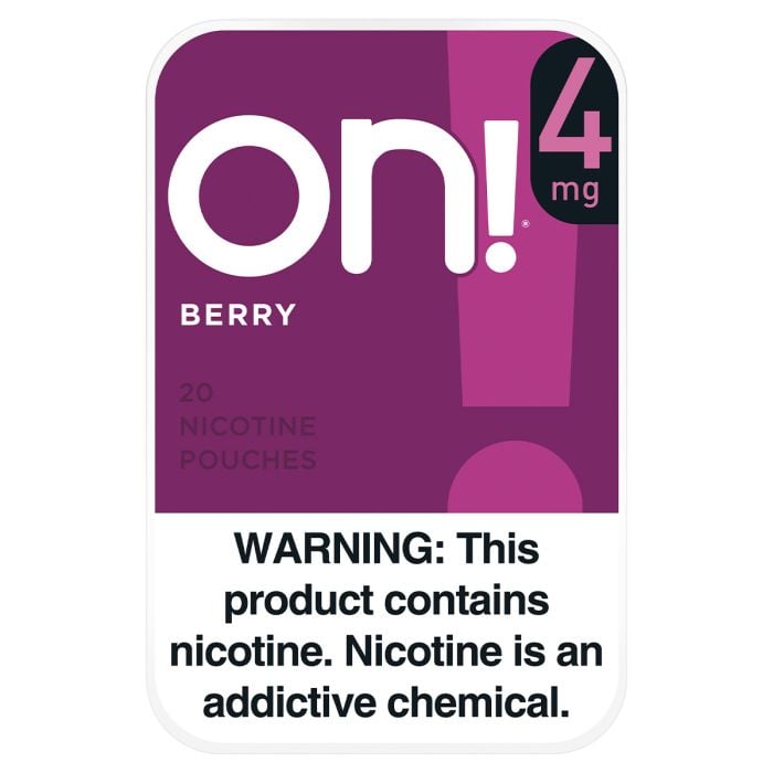 On! 4MG Berry Nicotine Pouches