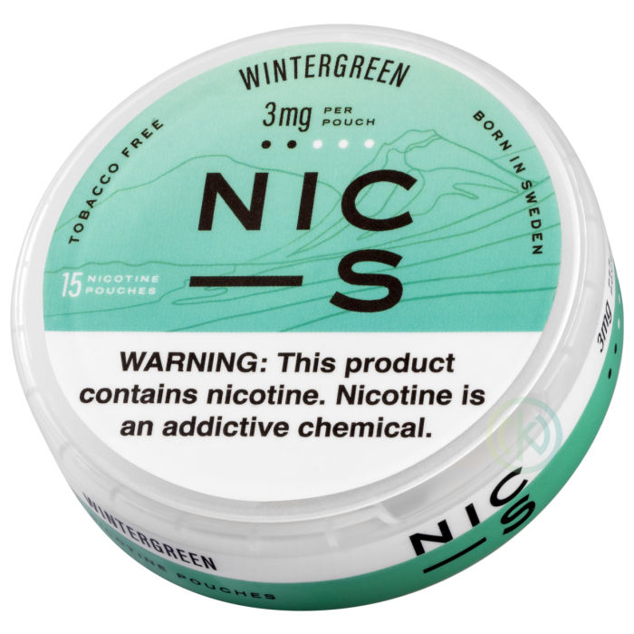 NIC-S Wintergreen 3MG