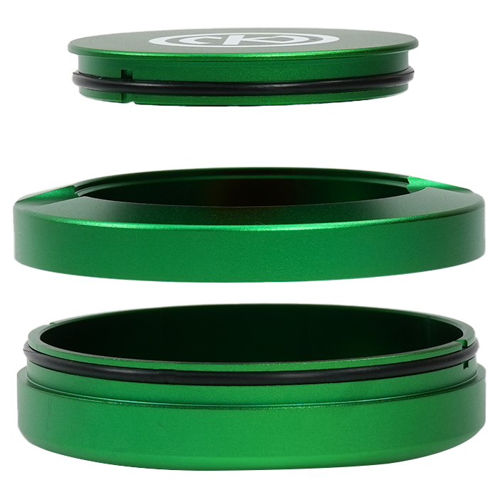 Metal Travel Can Green - Nicokick