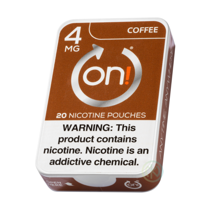 On! 4MG Coffee Nicotine Pouches