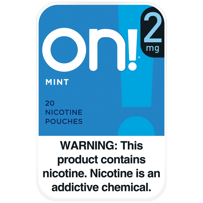 On! 2MG Mint Nicotine Pouches