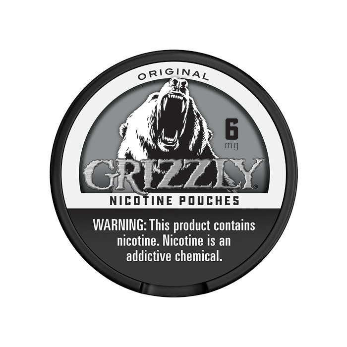 Grizzly Original 6MG Nicotine Pouches Grizzly Original 6MG Nicotine Pouches