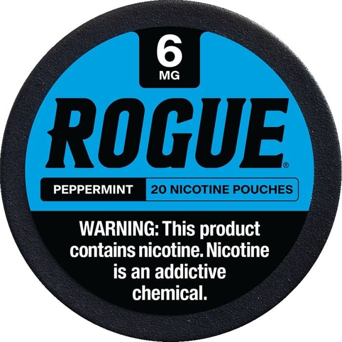 Rogue Peppermint Nicotine Pouches 6MG