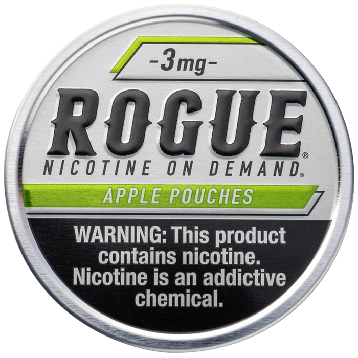 Rogue Apple 3MG Nicotine Pouches Rogue Apple 3MG Nicotine Pouches