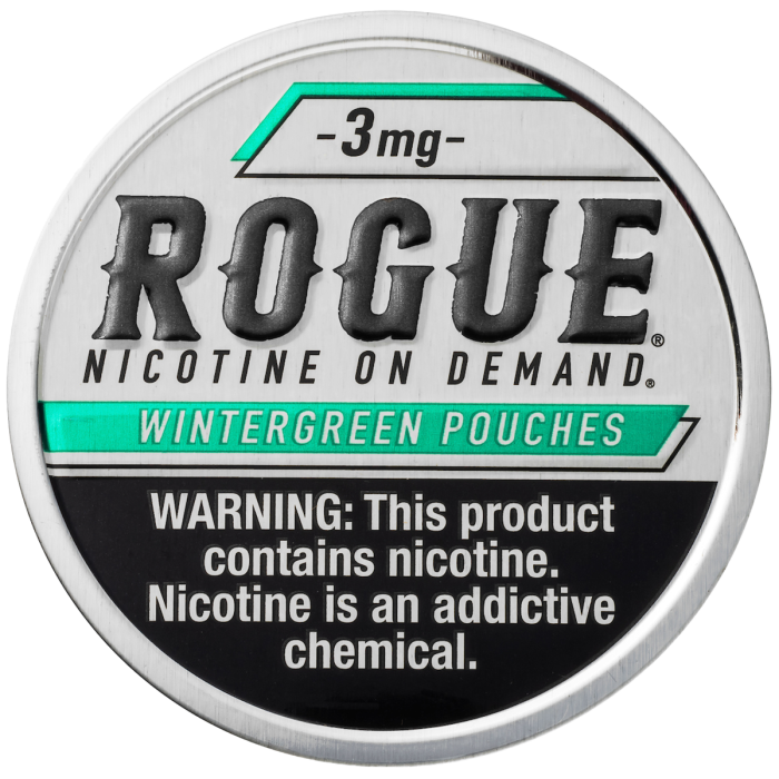 Rogue Wintergreen 3MG Nicotine Pouches