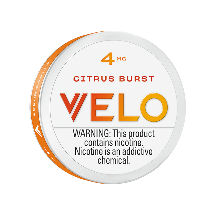 Velo Citrus Burst 4MG Nicotine Pouches