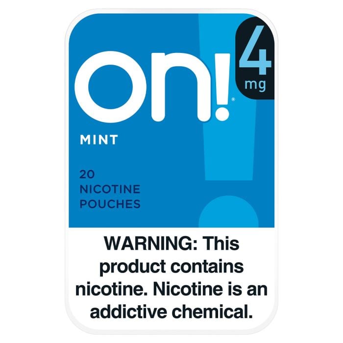 On! 4MG Mint Nicotine Pouches