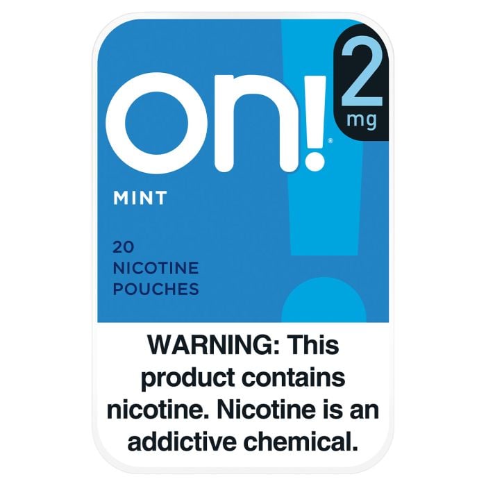On! 2MG Mint Nicotine Pouches