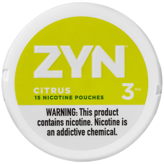 ZYN Citrus 3MG Nicotine Pouches