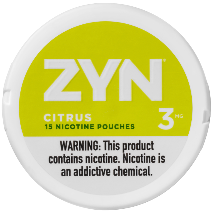 ZYN Citrus 3MG Nicotine Pouches