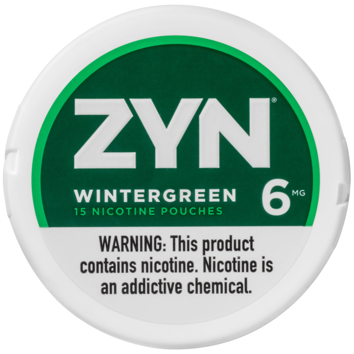 ZYN Wintergreen 6MG Nicotine Pouches