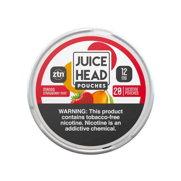 JUICE HEAD POUCHES - Mango Strawberry Mint 12mg