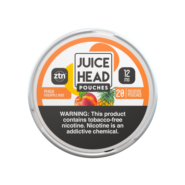 JUICE HEAD POUCHES - Peach Pineapple Mint 12mg