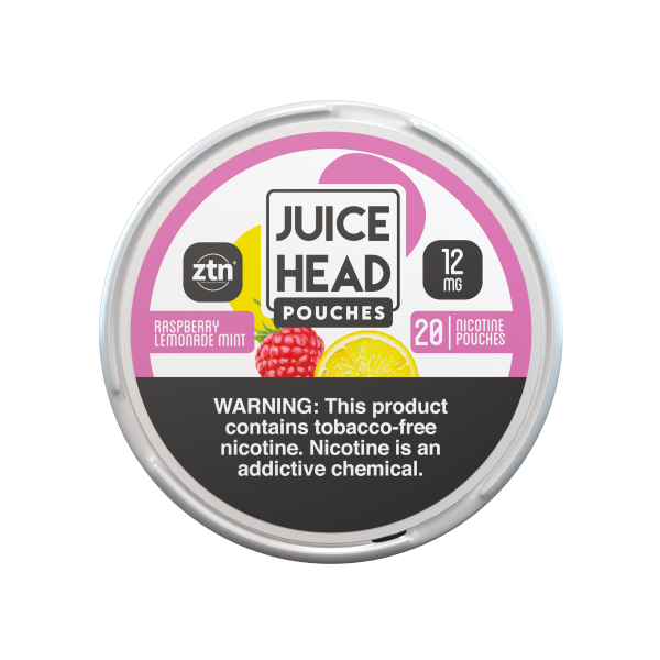 JUICE HEAD POUCHES - Raspberry Lemonade Mint 12mg