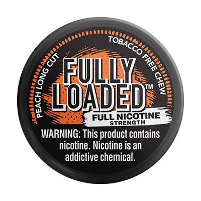 Fully Loaded Peach, Full Nicotine Strength Chew