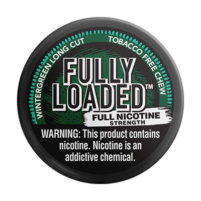 Fully Loaded Wintergreen, Full Nicotine Strength Chew
