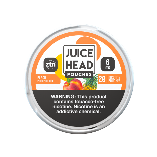 JUICE HEAD POUCHES - Peach Pineapple Mint 6mg